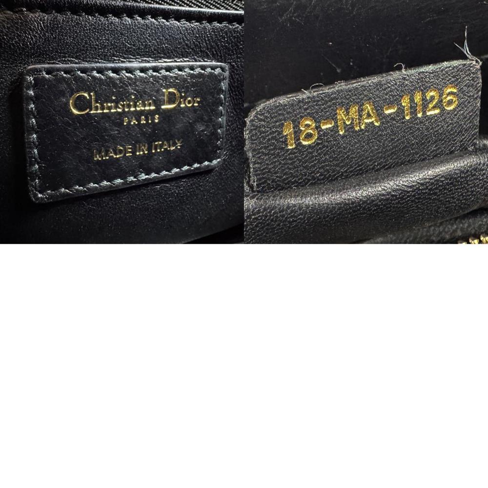 DIOR Black Leather Shoulder Bag - Picture 5 of 5